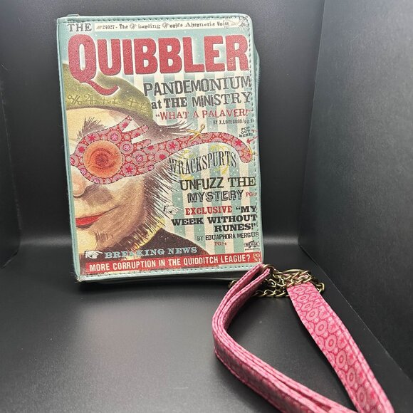 Harry Potter Quibbler Crossbody Bag Luna Lovegood Cosplay Accessory - Picture 1 of 6